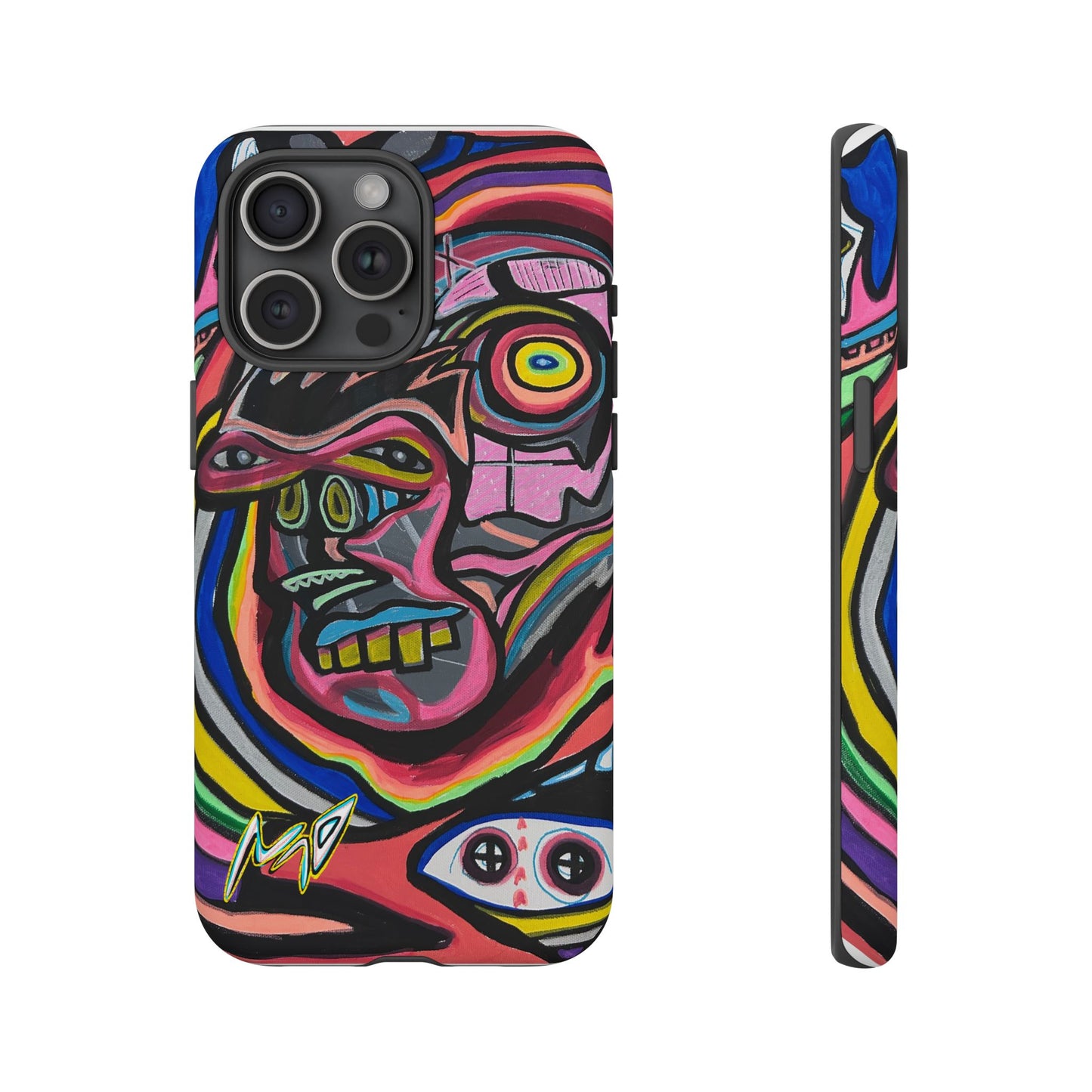 CRAZY Graffiti Phone Case — Colorful Street Art Protective Cover