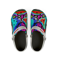 MONET2.0  Colorful Abstract Art EVA Clogs — Vibrant Summer Slip-On Shoes
