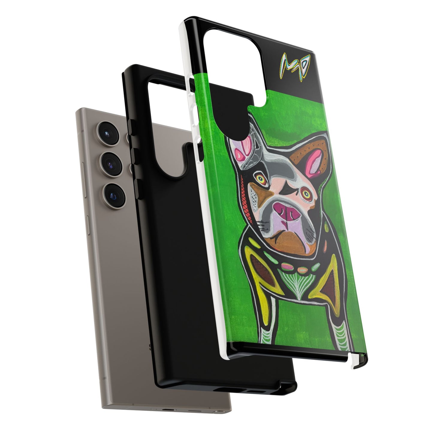 FRENCHIE  Art Phone Case – Colorful Pop Dog iPhone Cover
