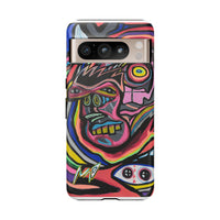CRAZY Graffiti Phone Case — Colorful Street Art Protective Cover
