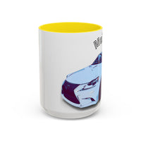 MELVIN.  Personalized Car Coffee Mug — 'Melvin' Sports Car Accent Mug (11/15oz)