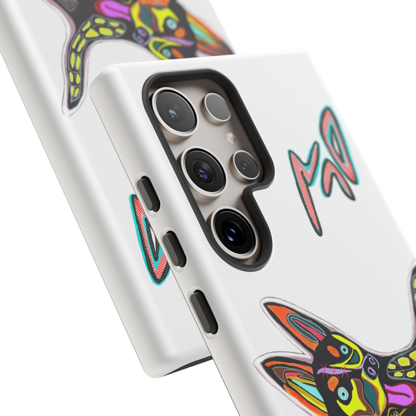 HUSKY  Colorful Abstract Dog Phone Case — 'MAD' Signature Protective Case