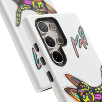 HUSKY  Colorful Abstract Dog Phone Case — 'MAD' Signature Protective Case