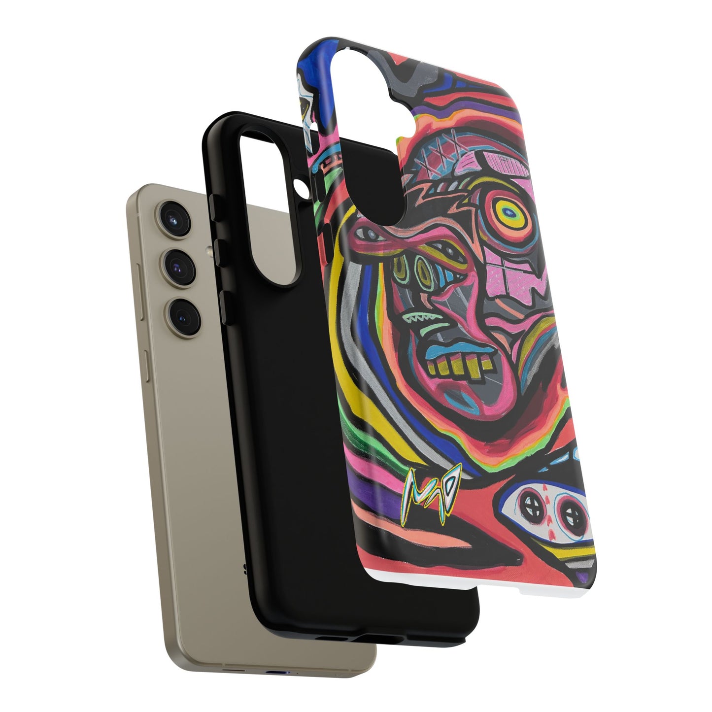 CRAZY Graffiti Phone Case — Colorful Street Art Protective Cover