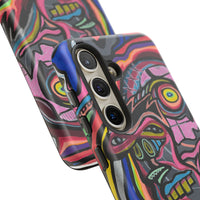 CRAZY Graffiti Phone Case — Colorful Street Art Protective Cover