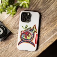 Phone Case — Colorful Abstract PARASITE  Fish Art Tough Cases