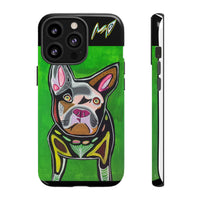 FRENCHIE  Art Phone Case – Colorful Pop Dog iPhone Cover