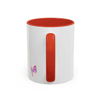 Colorful Shark Attack  Fish Accent Coffee Mug — Bold Nautical Art 11/15oz