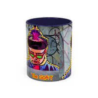 OLIVER TREE "the GOAT".   Graphic Coffee Mug – Pop Art Streetwear Design (11/15oz)