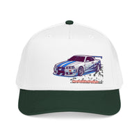 Racing Skyline Embroidered Cap — Vintage GT Sports Car Hat