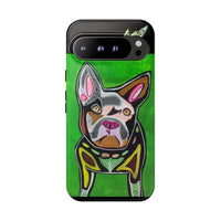 FRENCHIE  Art Phone Case – Colorful Pop Dog iPhone Cover