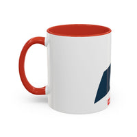AERIAL.   Wave Accent Coffee Mug — Watersports Lover Gift