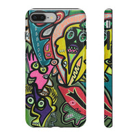 CONCERT  Abstract Graffiti Phone Case — Colorful Street Art Tough Cases