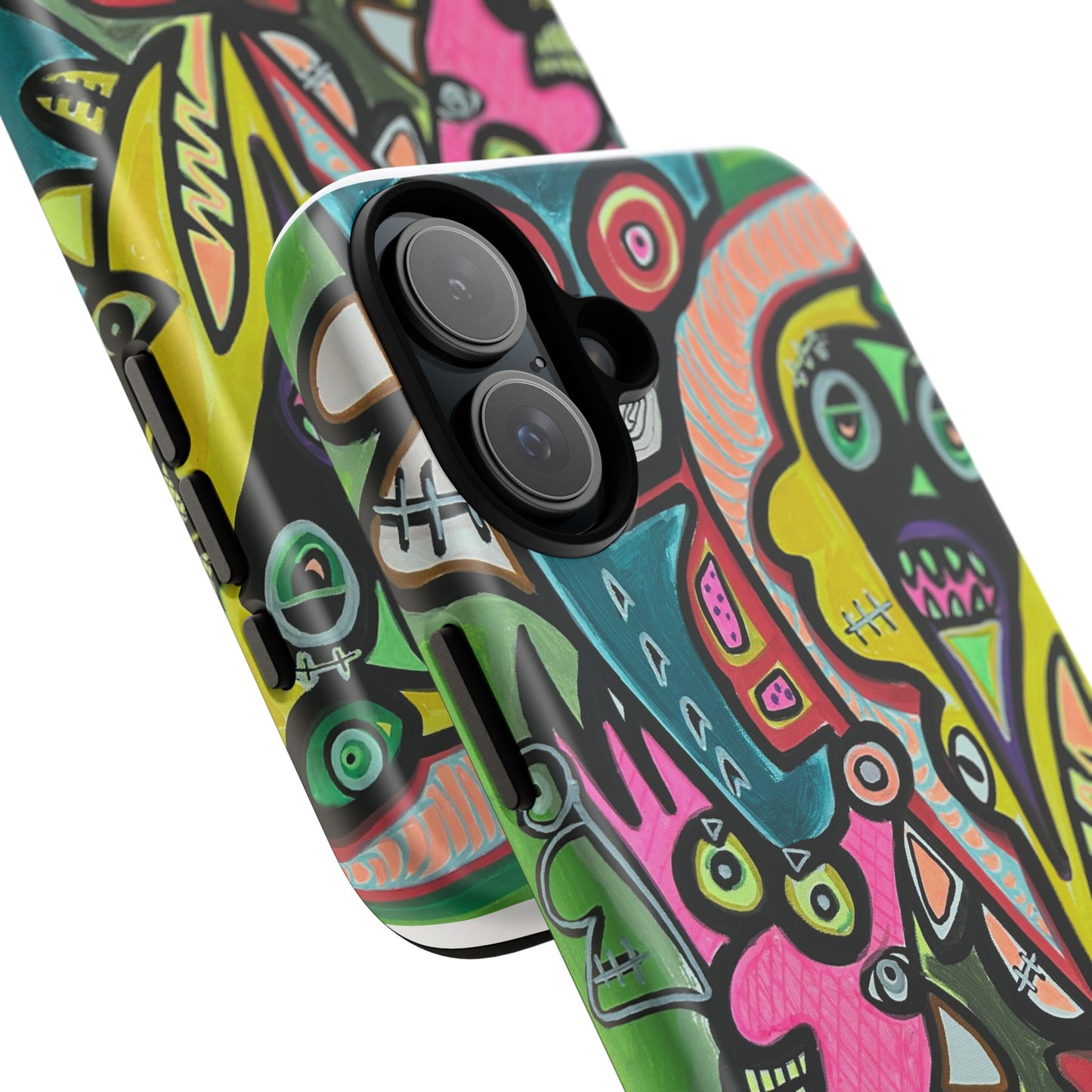 CONCERT  Abstract Graffiti Phone Case — Colorful Street Art Tough Cases