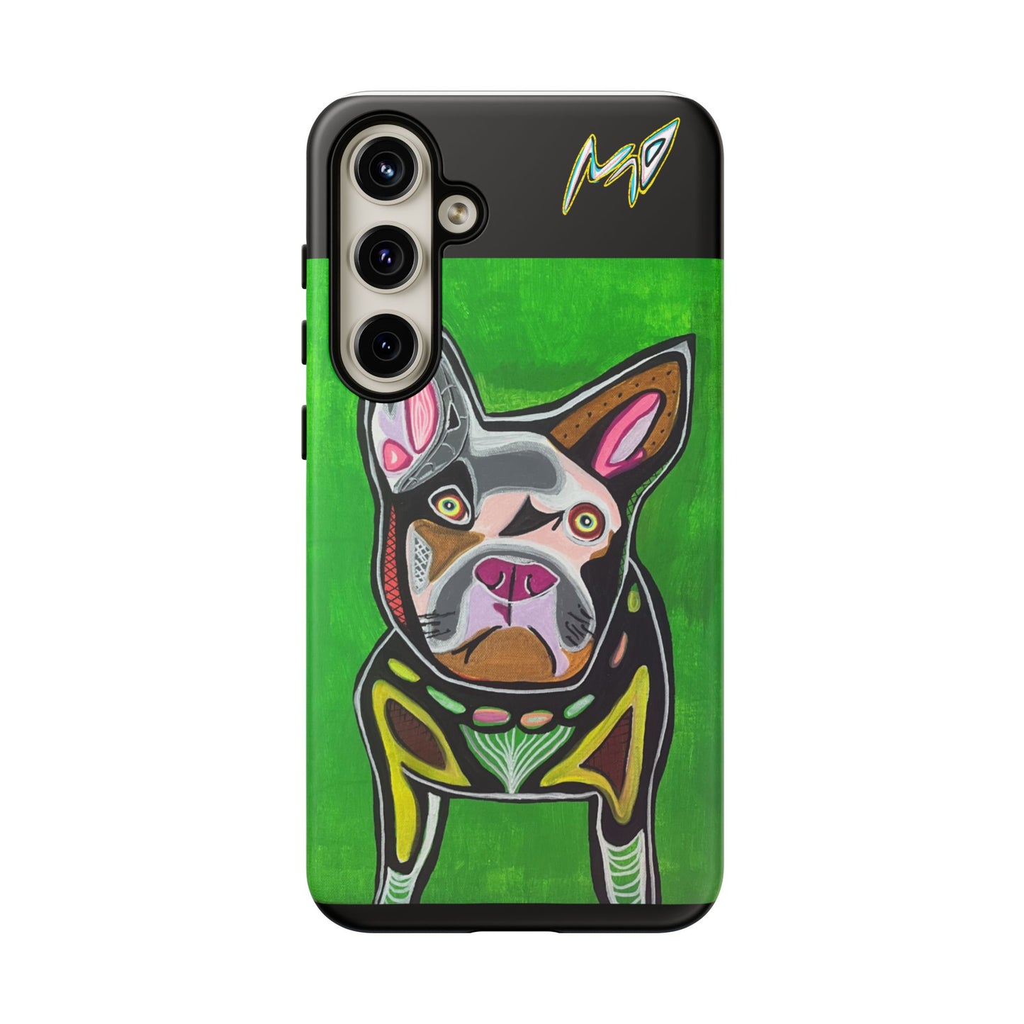 FRENCHIE  Art Phone Case – Colorful Pop Dog iPhone Cover