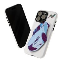 Melvin White Sports Car Phone Case - Retro Pop Art Supercar Protective Tough Case