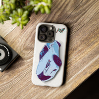 Melvin White Sports Car Phone Case - Retro Pop Art Supercar Protective Tough Case