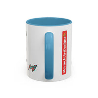 LLV Postal Service Mail Truck Accent Coffee Mug — Retro USPS Delivery Van Illustration (11/15oz)