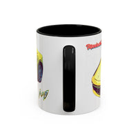 GALLARDO.  Sports Car Coffee Mug — Yellow Supercar Accent Mug (11/15oz)