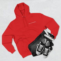HEART ATTACK  Abstract Psyche Hoodie — Colorful Three-Panel Back Art Fleece Hoodie