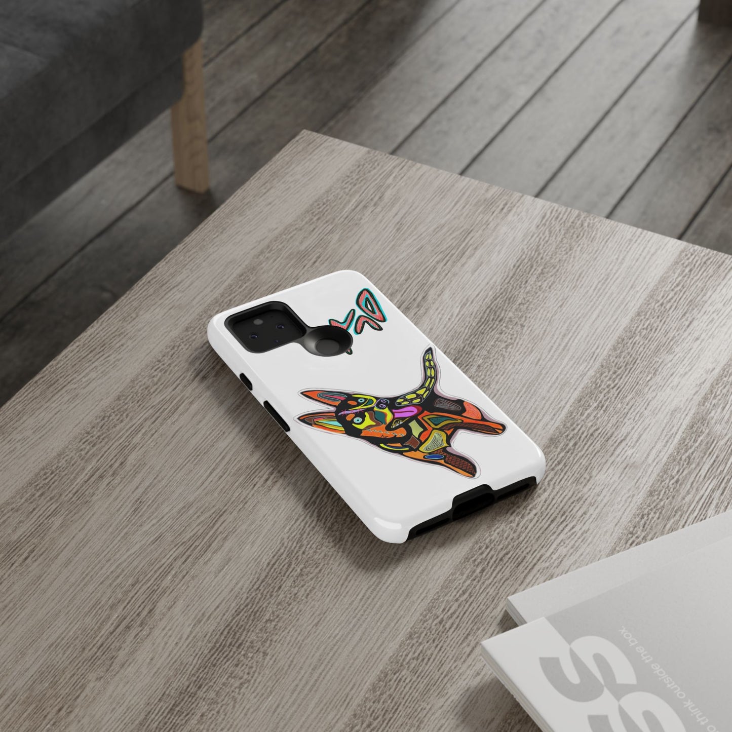 HUSKY  Colorful Abstract Dog Phone Case — 'MAD' Signature Protective Case