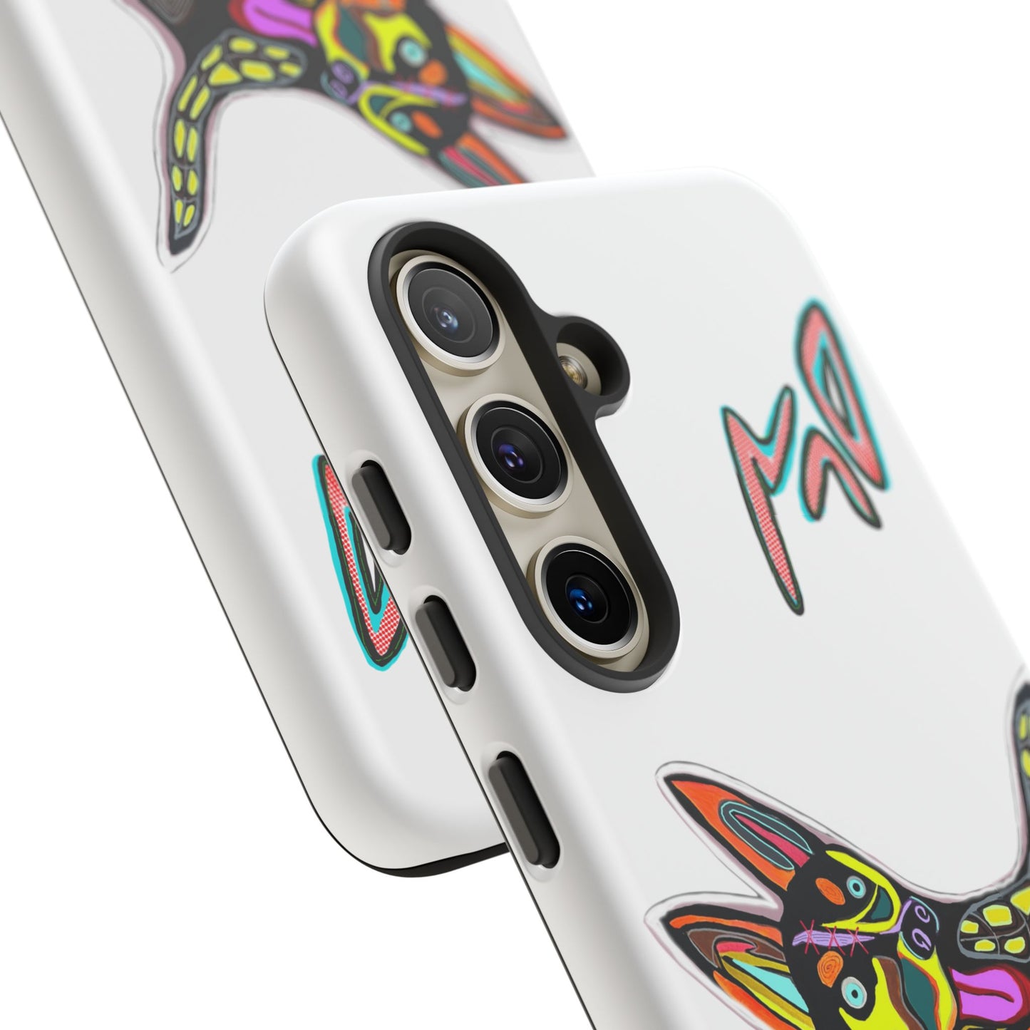 HUSKY  Colorful Abstract Dog Phone Case — 'MAD' Signature Protective Case