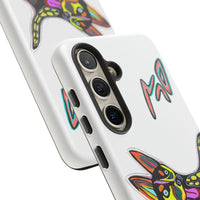 HUSKY  Colorful Abstract Dog Phone Case — 'MAD' Signature Protective Case