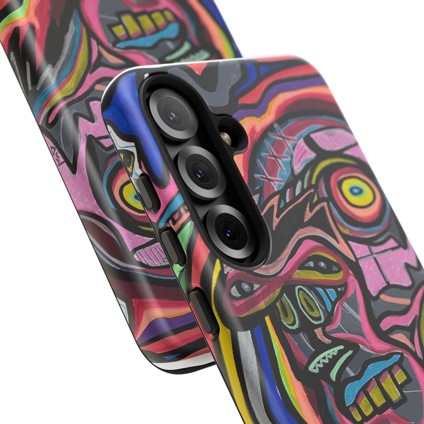 CRAZY Graffiti Phone Case — Colorful Street Art Protective Cover