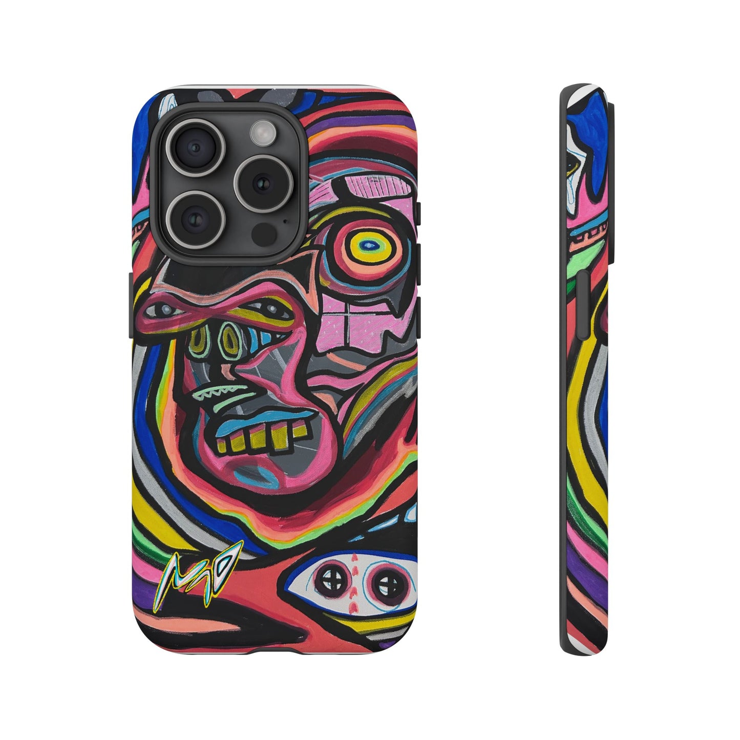 CRAZY Graffiti Phone Case — Colorful Street Art Protective Cover