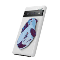 Melvin White Sports Car Phone Case - Retro Pop Art Supercar Protective Tough Case