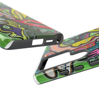 CONCERT  Abstract Graffiti Phone Case — Colorful Street Art Tough Cases