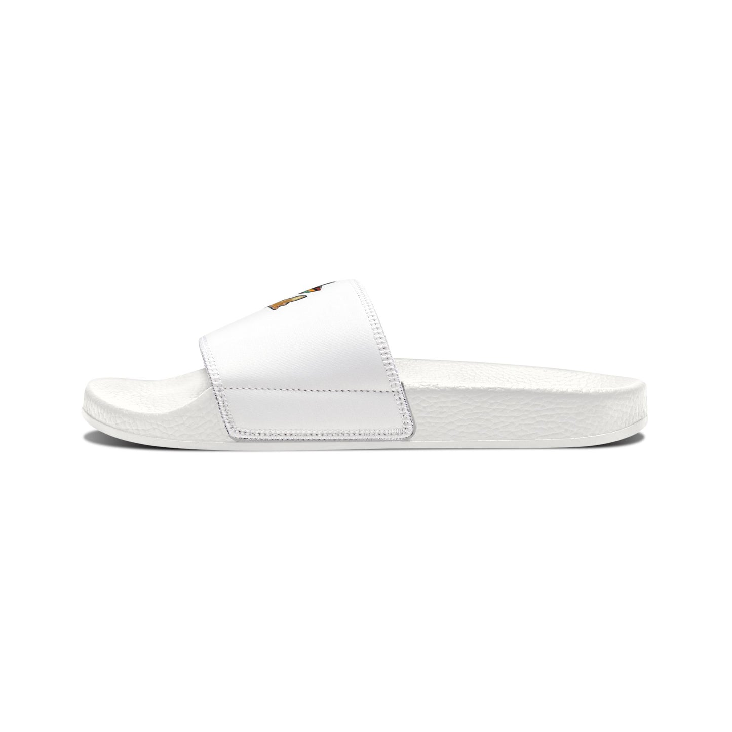 THE REBEL  Men's Graphic Slide Sandals — Removable Strap Colorful Mascot Design