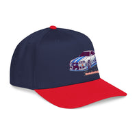 Racing Skyline Embroidered Cap — Vintage GT Sports Car Hat