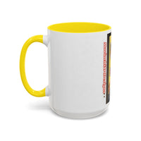 SAN JUAN.  Colorful Street Art Coffee Mug — Vibrant Alleyway & Playful Emblem Accent Mug