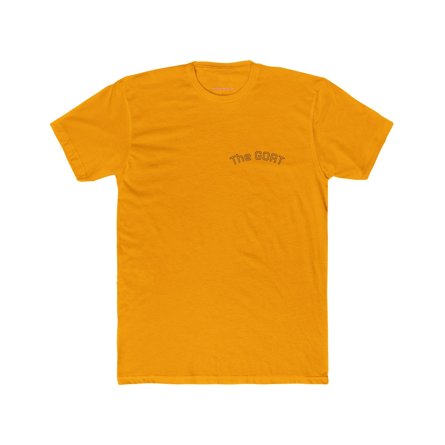OLIVER TREE "The GOAT" Graphic Tee — Retro Pixel Art Back Print