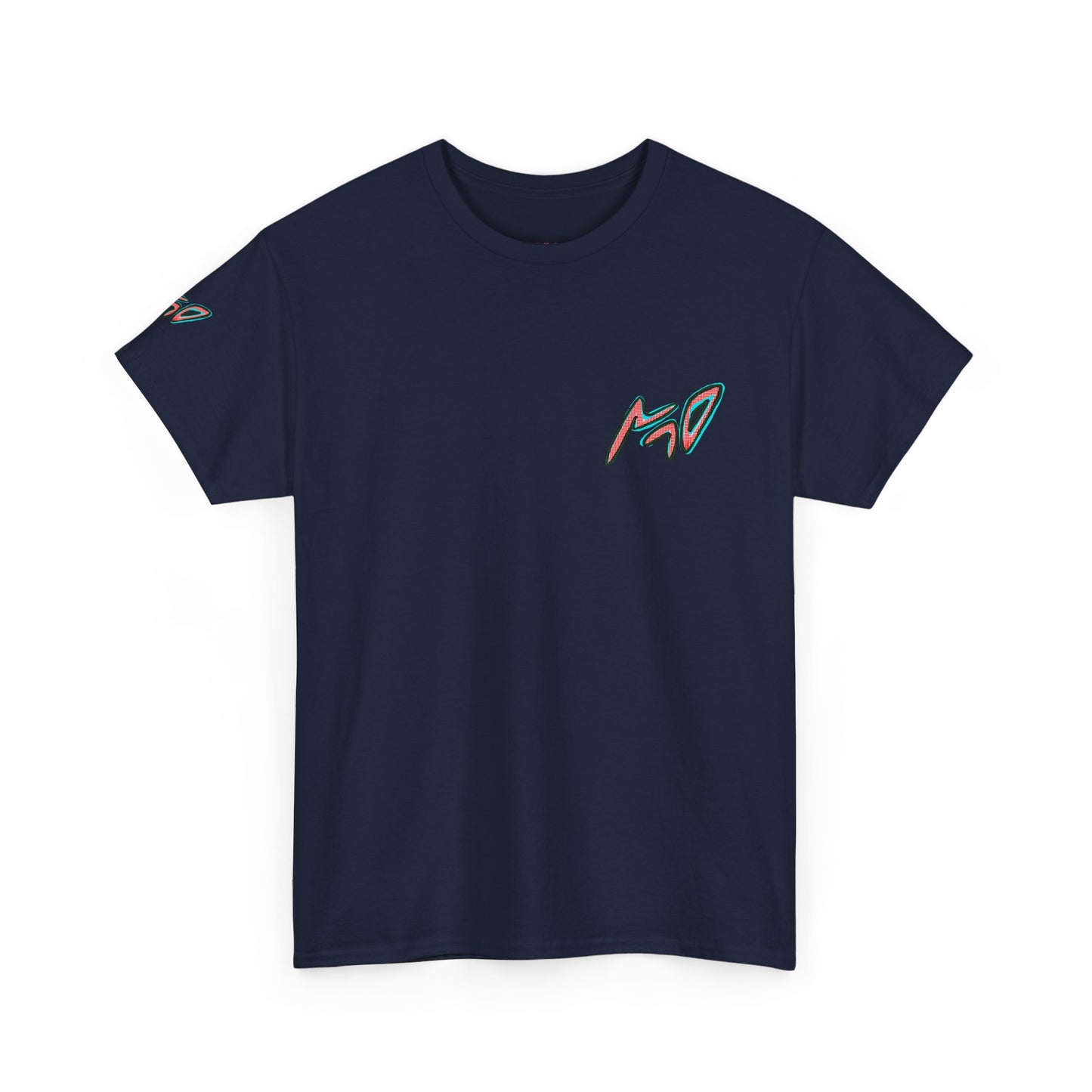 Graphic Tee — Colorful CRAZY TUNA  Illustration Back Print Tee