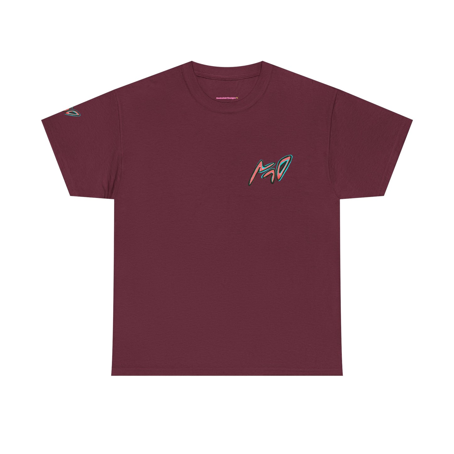 Graphic Tee — Colorful CRAZY TUNA  Illustration Back Print Tee