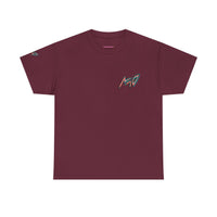 Graphic Tee — Colorful CRAZY TUNA  Illustration Back Print Tee
