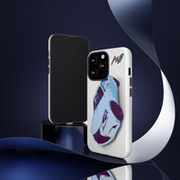 Melvin White Sports Car Phone Case - Retro Pop Art Supercar Protective Tough Case