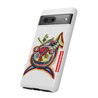 Phone Case — Colorful Abstract PARASITE  Fish Art Tough Cases