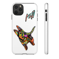 HUSKY  Colorful Abstract Dog Phone Case — 'MAD' Signature Protective Case