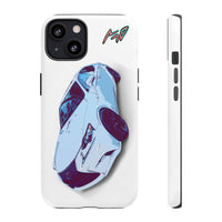 Melvin White Sports Car Phone Case - Retro Pop Art Supercar Protective Tough Case