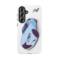 Melvin White Sports Car Phone Case - Retro Pop Art Supercar Protective Tough Case