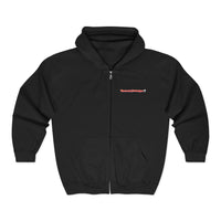 Full-Zip Hoodie with Colorful RYDER Art — Bold Graphic Zip-Up Sweatshirt