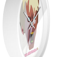 KAREN.  Screaming Face Wall Clock — Bold Pop Art Horror Home Decor