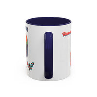 Racing Supra Accent Coffee Mug (11/15oz) — Orange Drift Car Design