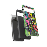 CONCERT  Abstract Graffiti Phone Case — Colorful Street Art Tough Cases