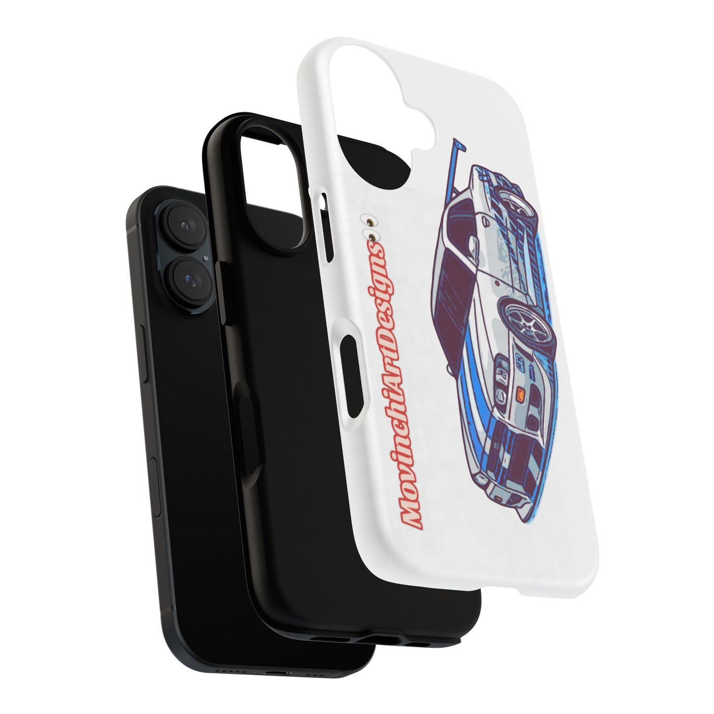 Retro Skyline r34 Phone Case — Vintage Sports Car Graphic