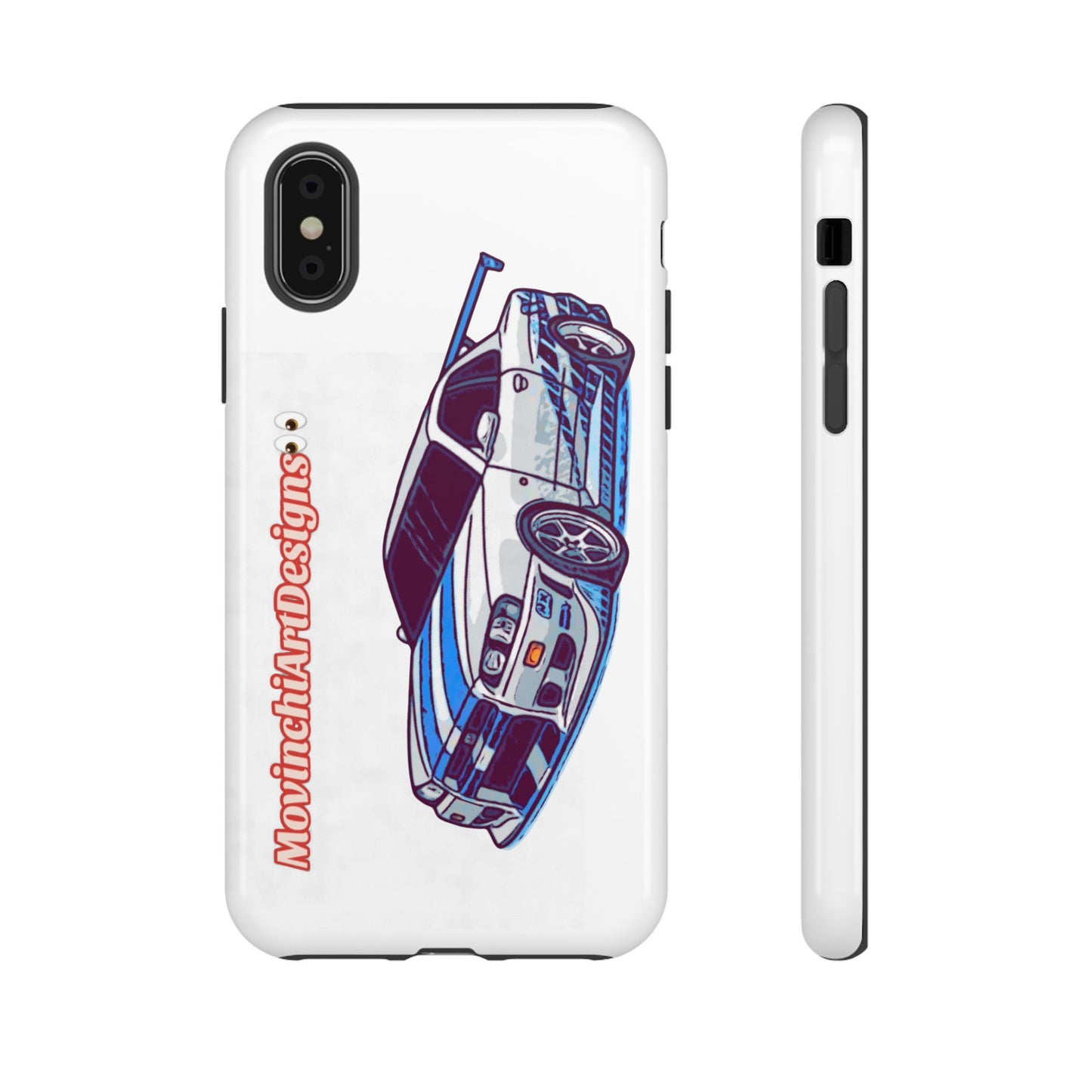 Retro Skyline r34 Phone Case — Vintage Sports Car Graphic