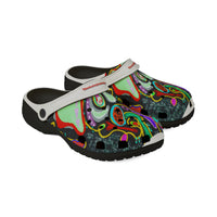 Psychedelic Swirl EVA Foam Clogs
